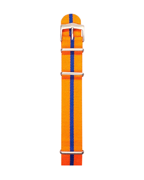 Orange/blue/orange Natoband
