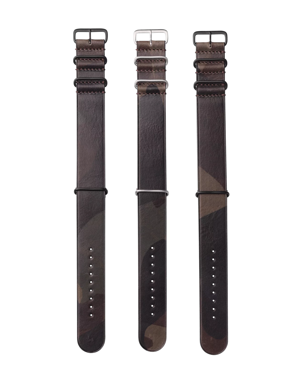 Nato Lederarmband Camouflage