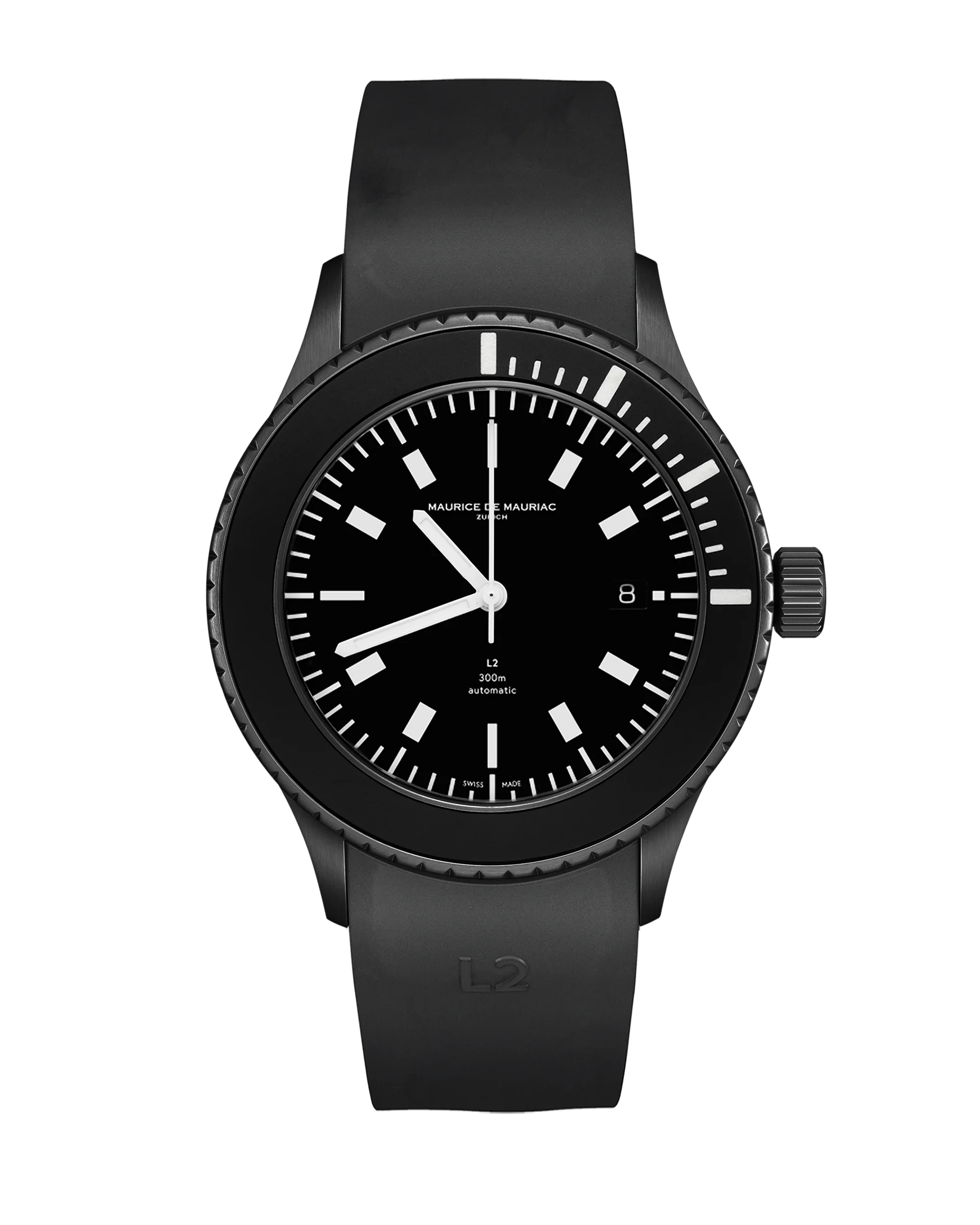 L2 DLC Deep Black Kautschuk