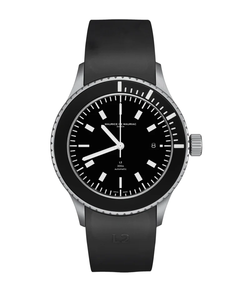 L2 Stahl Deep Black Kautschuk