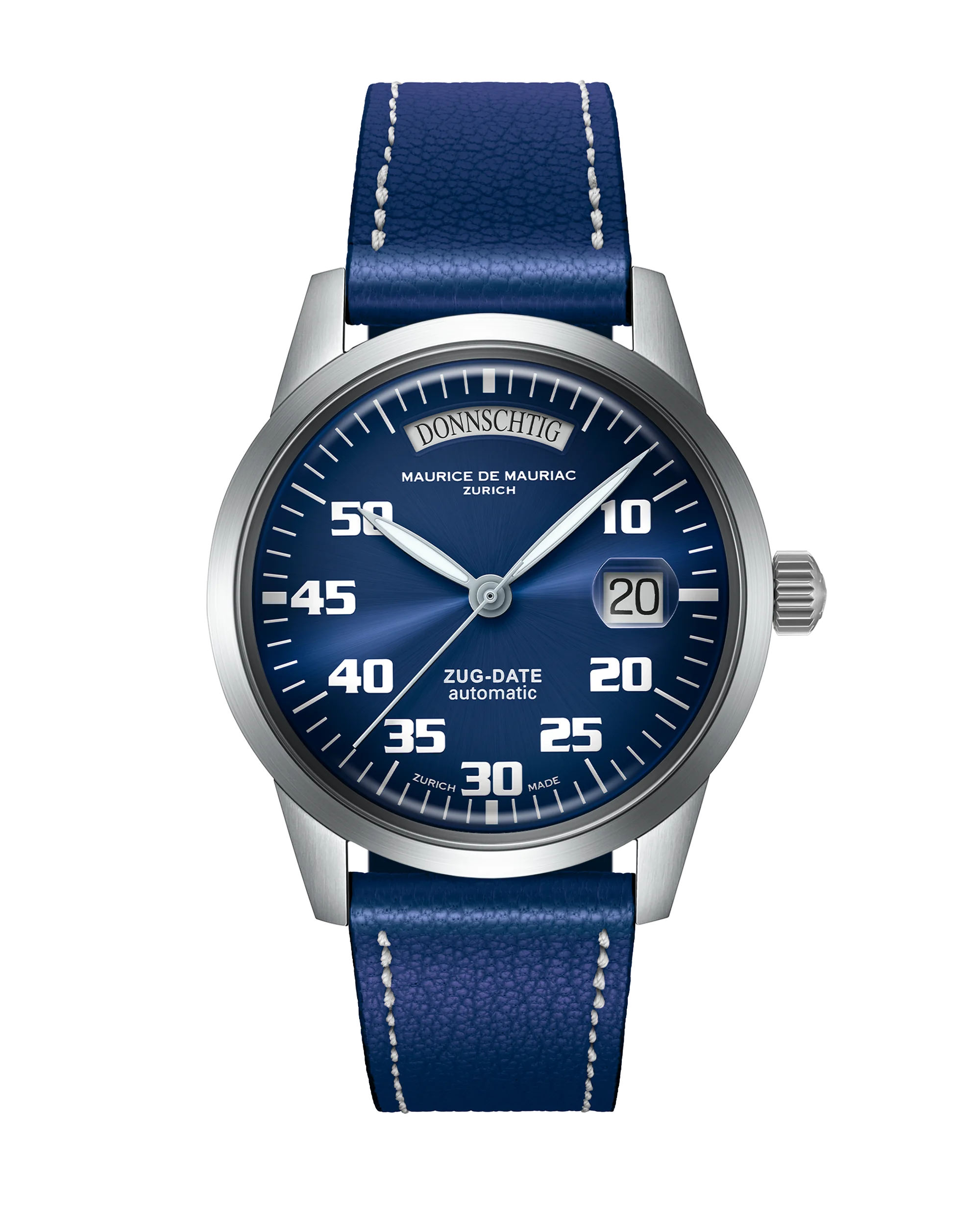 Automatic Modern: „Zug Date“ Blau