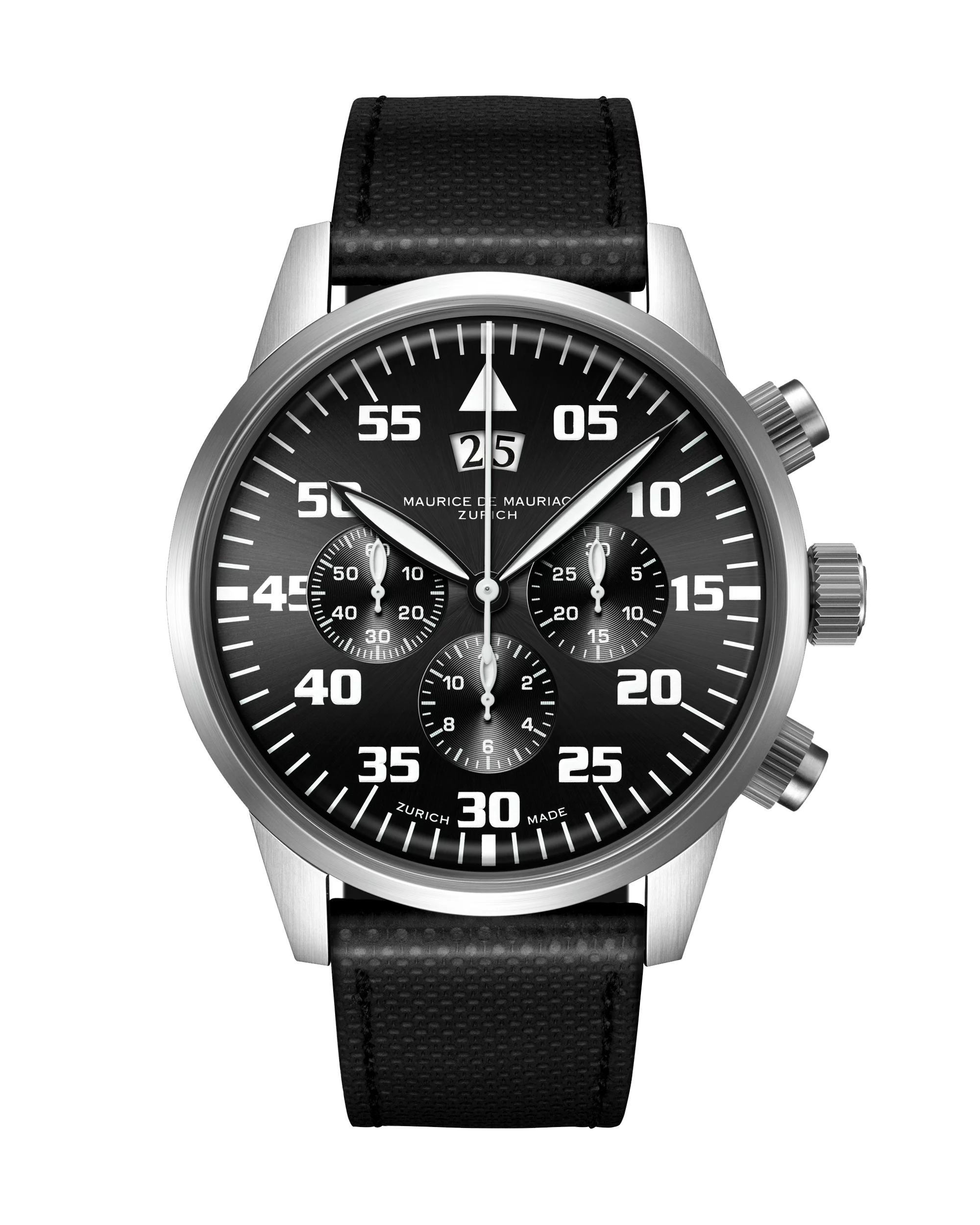 Chrono Modern “Big Date” Schwarz