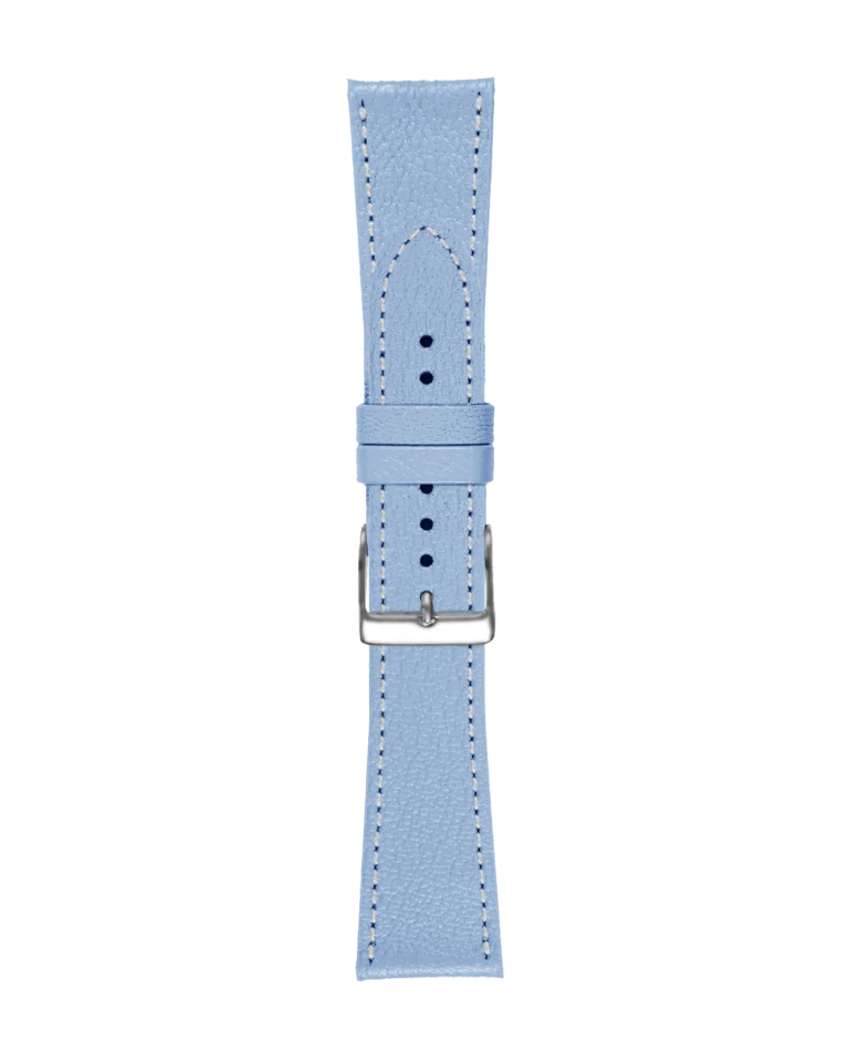 City Lederband Blau Hellblau