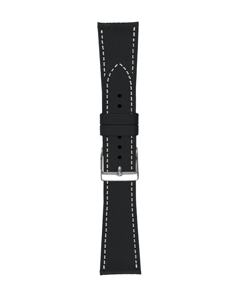 City Lederband Schwarz