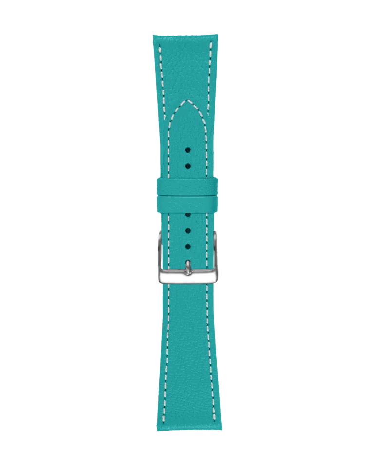 City Lederband Türkis